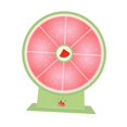 thumbnail image 1 of yuksok Plateau Tournant de Prix de Table Roue de Fortune pour Activités Promotionnelles Rassemblements Style D, 1 of 9