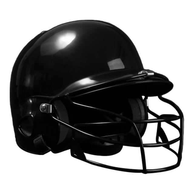 Lipstore Baseball Batting Helmet with Face Sports Softball Black