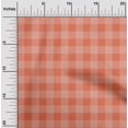 thumbnail image 1 of oneOone Polyester Lycra Fabric Gingham Check Print Sewing Fabric BTY 56 Inch Wide, 1 of 4