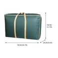 thumbnail image 3 of Large Storage Bag, Luggage Bag for Moving, Home Packing Organizer, Dormitory Storage, Extra Large Capacity, Durable Non-Woven Fabric, Easy Carry Handle, 3 of 8