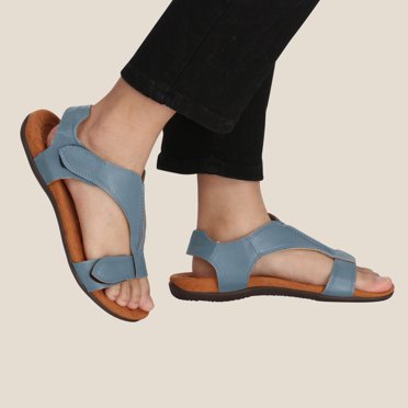 RKSTN Sandals for Women Summer Ladies Flat Heel Slippers Sandals Casual Shoes Soft Comfortable Sandals