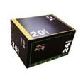 thumbnail image 2 of S SERENABLE 3 in 1 Plyometric Jumping Box Plyometric Box Equipment Jump Training Box Step up Box, Plyo Box for Strength Training Exercise 40cmx50cmx60cm, 2 of 7