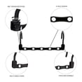 thumbnail image 3 of Wzzjkit Hangers, 10pcs Multifunctional Five Hole Clothes Hanger Rotatable Folding Plastic Wonder Hanger, Clothes Hangers, 3 of 9