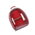 thumbnail image 2 of ziyahi Bird Carrier Cage Shoulder Bag Pet Parrot Travel Clear Backpack Red, 2 of 7