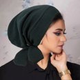 thumbnail image 2 of Penkiiy Couvre-chef de Chimiothérapie pour Femmes, Turban, Bonnets, Foulards contre le Cancer, Couvre-Chef contre la Perte de Cheveux, Couvre-Chef pour le Yoga et la Course, Vert Armée, 2 of 3
