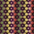 thumbnail image 1 of Ahgly Company Tapis d'Intérieur Lavable à la Machine, Carré, Transitionnel, Brun Cannelle, Tapis de Zone, 5 Pieds Carré, 1 of 7