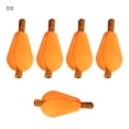 thumbnail image 1 of Maoww Ensemble Bobber de Pêche en Mousse Réutilisable, Liège de Lancer, Kit de Bouées de Pêche pour l'Extérieur, Motif 3, Rouge, 5 Pcs, 1 of 1