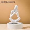 thumbnail image 1 of Meitianfacai Abstract Figure Reading Statue Decorative Bookshelf Desk Ornament, 1 of 2