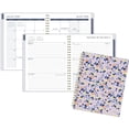 thumbnail image 2 of 2026 Mead® Floral Leaves Large Weekly Hard Cover Planner, 2 of 6