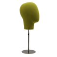thumbnail image 1 of Yinanstore Mannequin Head with Stable Round Base, Adjustable, Professional, Durable Manikin Head, Display Stand Model for Glasses Hairpiece Headsets Masks Green, 1 of 6