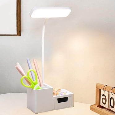 Meitianfacai Student Desk Lamp Study Office Eye-care Desk Lamp Reading Lamp Foldable Desk Lamp Large Capacity Battery Students Children Gifts