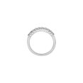 thumbnail image 2 of 5/8ct 9-Stone Diamond Wedding Ring 14K White Gold, 2 of 3