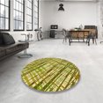 thumbnail image 4 of Ahgly Company Machine Washable Indoor Rectangle Transitional Oak Brown Area Rugs, 2' x 5', 4 of 7