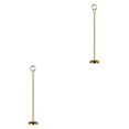 thumbnail image 3 of Baohd Contemporary Table Number Holder Photo Stand for Trendy Hotel Settings Gold 30cm 2Set, 3 of 6