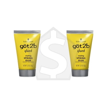 Bundle of 2 - GOT2B Glued Spiking Glue [Yellow] (1.25oz)