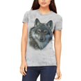 thumbnail image 1 of Timber Wolf Visage Juniors T-Shirt Doux, 1 of 1