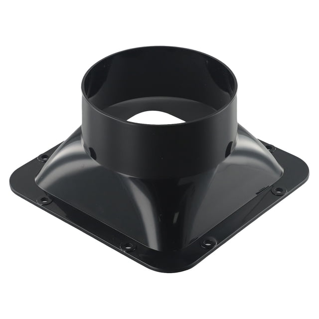 100-200MM ABS Wall Flange Connector for Ventilation Pipe Air Ducting Connection
