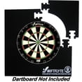 thumbnail image 1 of Swiftflyte Ndfc Dartboard Surround, 4-Piece EVA Foam Square Backboard Wall Protector with Velvet Finish, 1 of 5