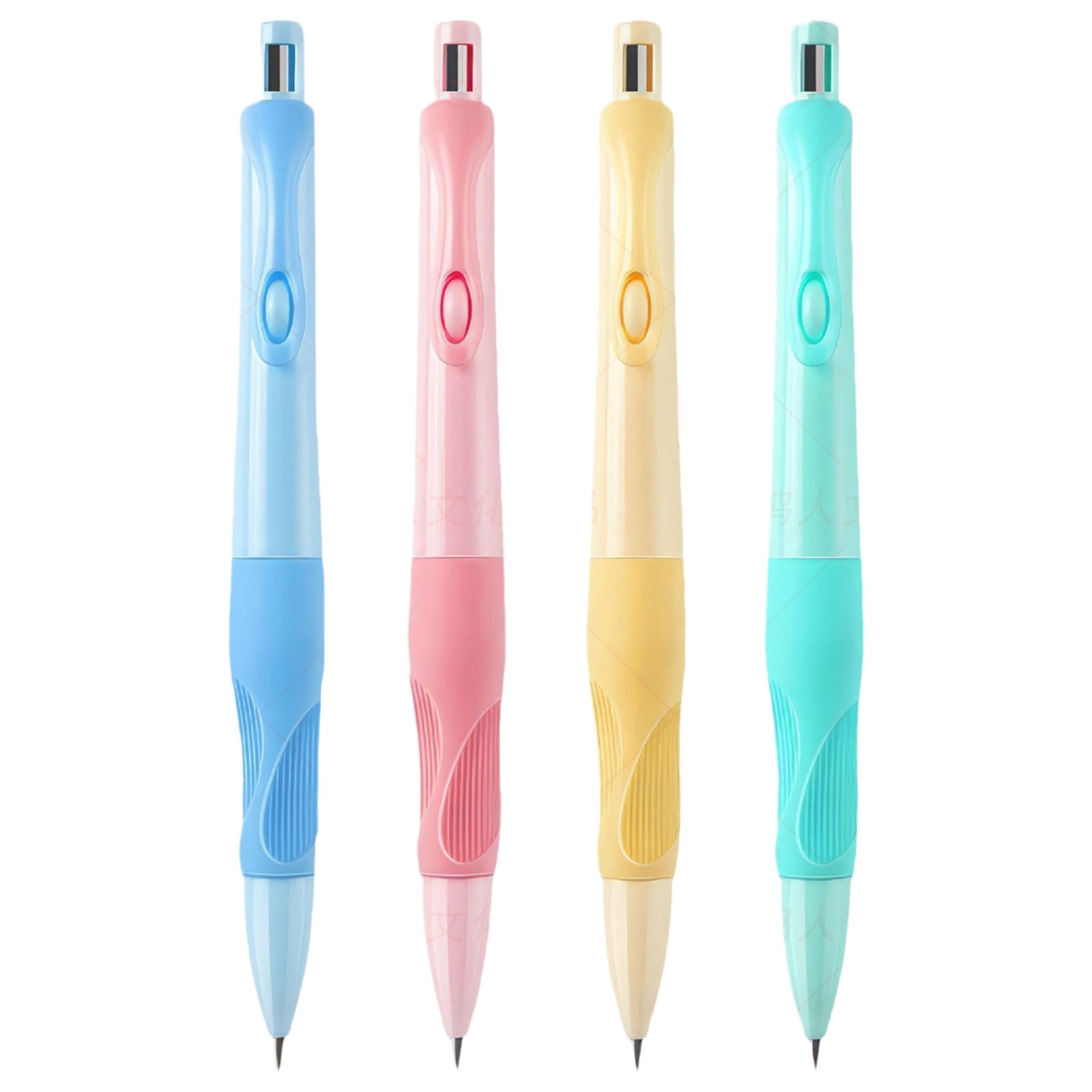 Halloween Decorations Handwriting Thick Mechanical Pencils With Grip: 2.0MM HB Pencil