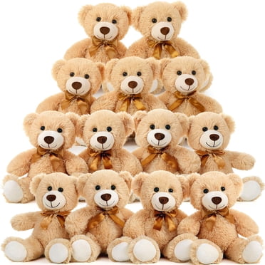 MaoGoLan 13 Pcs en Vrac Oursons en Peluche Doux et Câlins Mini - Shower de Bébé, Mariage, Fête, Fiançailles