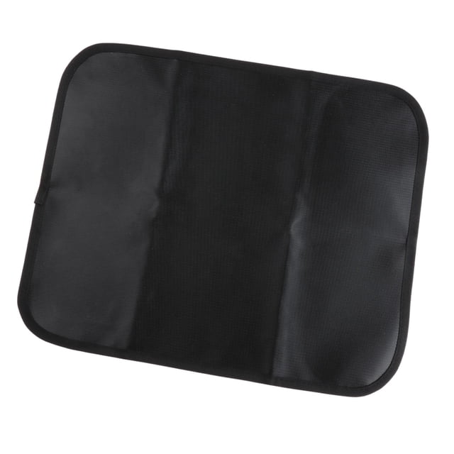 Luzkey Fireplace Table Mat Insulation Mat Fireproof Mat BBQ Grill Mat under Grill Mat Fire Mat Heat Resistant Mat for Indoor Outdoor L