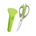thumbnail image 2 of Cqxid Cutter Under $10 Kitchen Shears Ultra Sharp Stainless Steel Multifunctional Stainless Steel Kitchen Detachable Shears Heavy Duty Meat Scissors Chicken Poultry Fish Herbs Food Scissors, 2 of 9