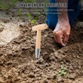 thumbnail image 3 of Planter Tool T-Handle Soil Digger Hole Punch Tool Gardening Hole Punch Tool Soil Puncher Dibber, 3 of 8