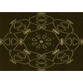 thumbnail image 1 of Ahgly Company Machine Washable Indoor Rectangle Transitional Night Black Area Rugs, 6' x 9', 1 of 7