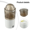 thumbnail image 2 of MYG for Electric Citrus Juicer Squeezer USB Rechargeable Juice Extractor Machine Stainless Steel Quiet Orange Juicer Large Capacity Easy Clean Safe for Home Kitchen, 2 of 10