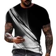 Ketyyh-chn99 Hommes T chemises Couleur Solide Tee manches courtes Hommes T-shirt manches longues T-Shirt Tee classique doux Hommes T Shirts Blanc,M