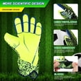 thumbnail image 3 of HLONK Gants de Gardien pour Jeunes Antidérapants Gants de Gardien de Soccer pour Enfants Bleu, 3 of 9