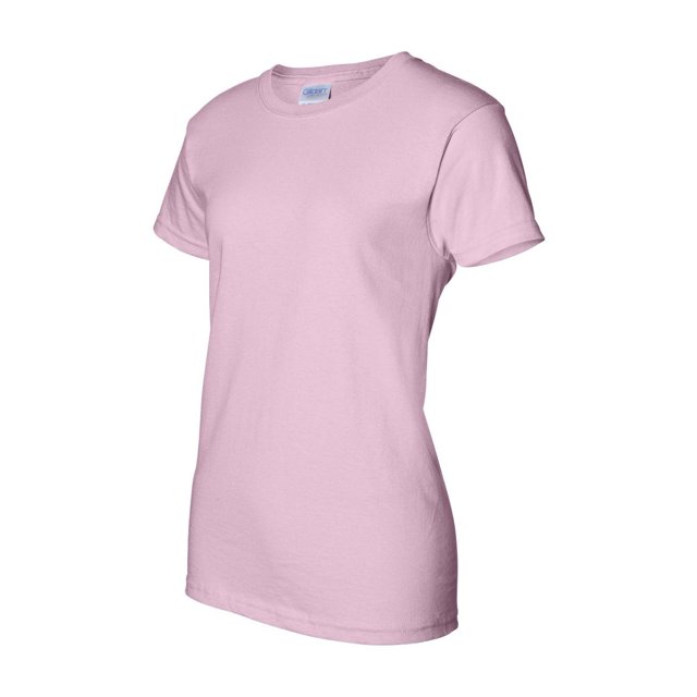 Gildan - T-Shirt pour Femmes Ultra Cotton - 2000L - Rose Pâle - Taille : m