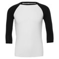 thumbnail image 1 of Bella + Canvas  Adult Triblend 3/4 Sleeve Baseball T-Shirt, 1 of 3