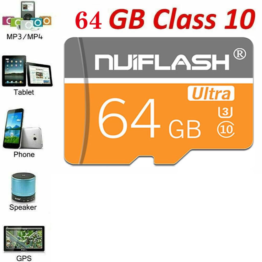 64GB High Endurance Video microSDXC Card with Adapter for Dash cam
