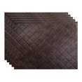 thumbnail image 1 of Fasade 18in x 24in Backsplash Panel 5 Pack Quilted Smoked Pewter, 1 of 6