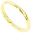 thumbnail image 1 of 2mm 14K Yellow Gold Plain Polished Wedding Band, 1 of 1