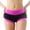 Purple, variant on Women's High Waisted Boyshorts Underwear Soft Breathable Comfortable Ladies Panties for Regular Plus Size