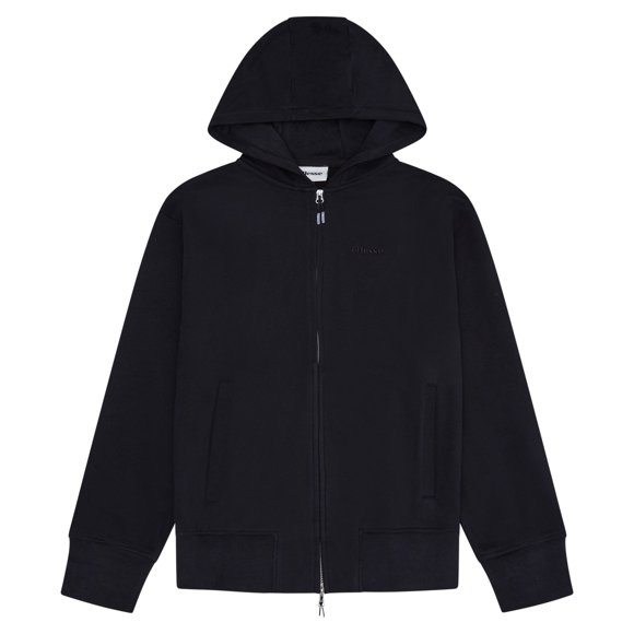 ellesse Sweat à Capuche pour Homme - TAURASI, Fermeture Éclair, Logo, Couleur Unie Noir m (Moyen)