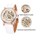 thumbnail image 4 of Carrie Hughes Women's Fashion Rose Gold Swan Rhinestone Automatic Watch CH241 (CH241), 4 of 4