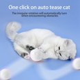 thumbnail image 3 of MesaSe Intelligent Interactif Chat Jouet Boule Coloré Conduit Boule Auto Filature avec Cataire Cloche Ressort Usb Rechargeable Chat Boule Jouet, 3 of 11