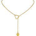 thumbnail image 1 of ORUYROP Collier Chic en Y pour Femmes, Collier Ras du Cou en Acier Inoxydable/plaqué Or/noir, Boîte Cadeau, 1 of 7