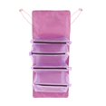 thumbnail image 2 of HILABEE 4 in1 Hanging Makeup Case Organizer 2 Large and 2 Small Bags Foldable Mesh, 2 of 9