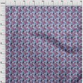 thumbnail image 4 of oneOone Cotton Poplin Medium Blue Fabric Texture Craft Projects Decor Fabric Printed By The Yard 42 Inch Wide, 4 of 5