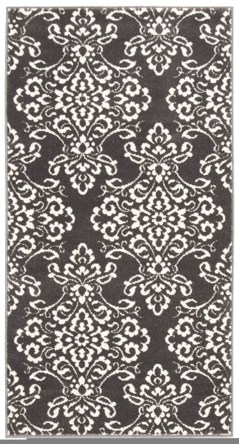 Tapis ECARPET Moderne pour Salle à Manger, Salon, Chambre Patty Gris