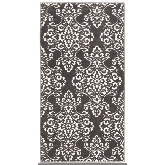 ECARPET Modern Area Rug for Dining Room, Living Room, Bedroom or Den Patty Grey