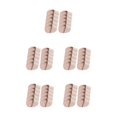 thumbnail image 3 of Thinsony Golf Head Covers PU Portable Protector Travel Athlete Golf for Training Pink Large 10 Pcs 5Set, 3 of 6