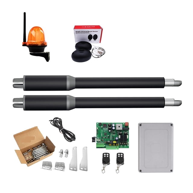 Door Opener Linear Actuator DC Worm ar Automatic Swing Door Opener Electric Tube, Light, Button, GSM Operator ,Free Your Hands