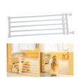 thumbnail image 1 of VONKY Portable Retractable Pet Dog Gate Protection Child Patio Garden House Height 24cm, 1 of 9