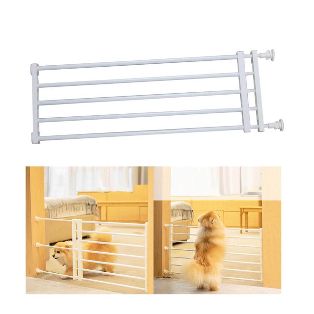 VONKY Portable Retractable Pet Dog Gate Protection Child Patio Garden House Height 24cm
