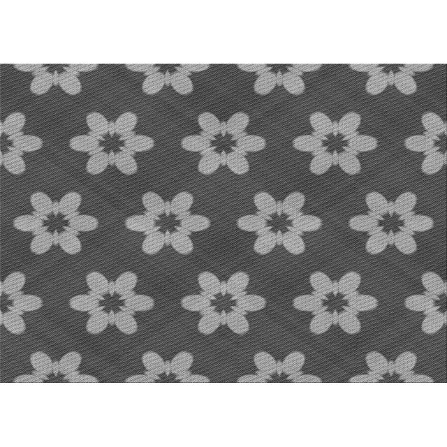 Ahgly Tapis Rectangulaire Lavable en Machine Intérieur Transitionnel Gris Canon, 5 Pieds x 7 Pieds
